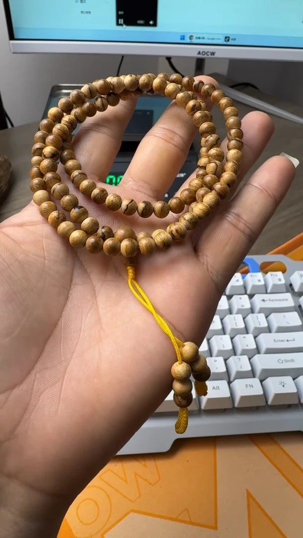 【闪购商品】沉香手串天然野生老料马尼涝沉香6mm多圈