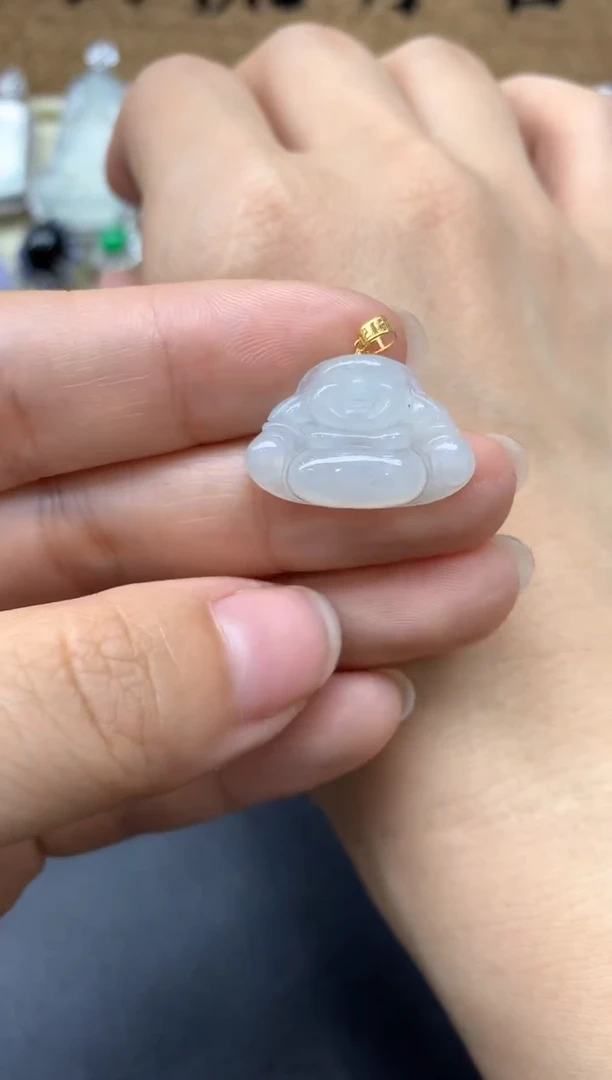 【闪购商品】翡翠颈饰18K金镶嵌13-中国好珍宝