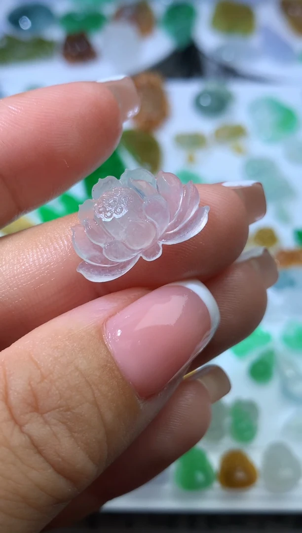 未镶嵌定制翡翠毛货
