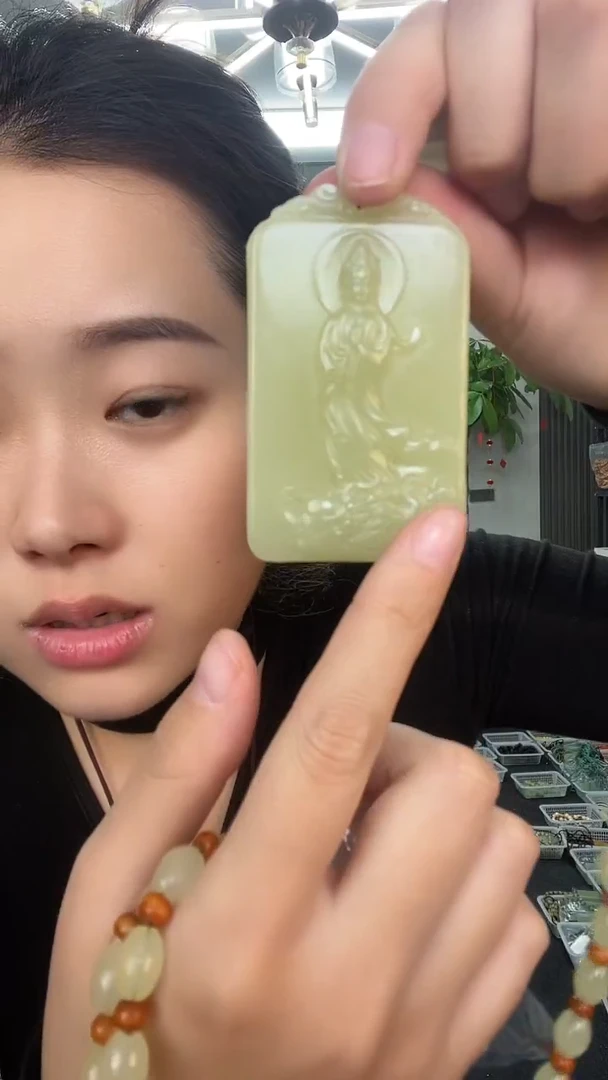 双面御龙山水观音2多样性发货任意一件