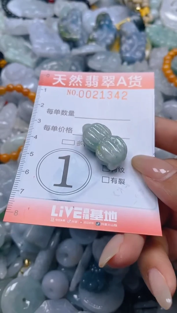 翡翠未镶嵌颈饰闪购0021342