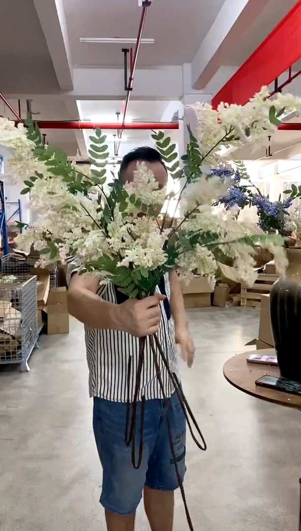 仿真花绿植槐蕊花4枝