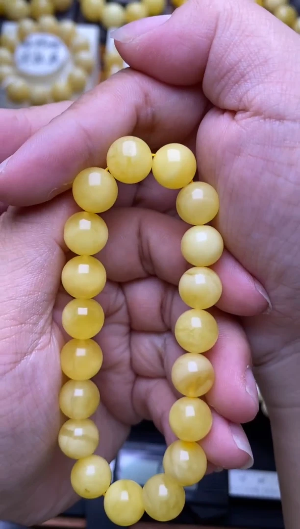 裸石琥珀未镶嵌大小姐珠宝严选156