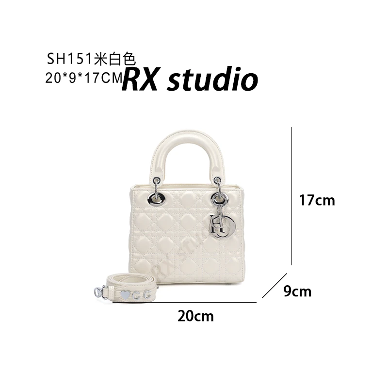 【南沙瑞熙】QYX-SH151-米白色-轻奢小众设计感时尚百搭女士包