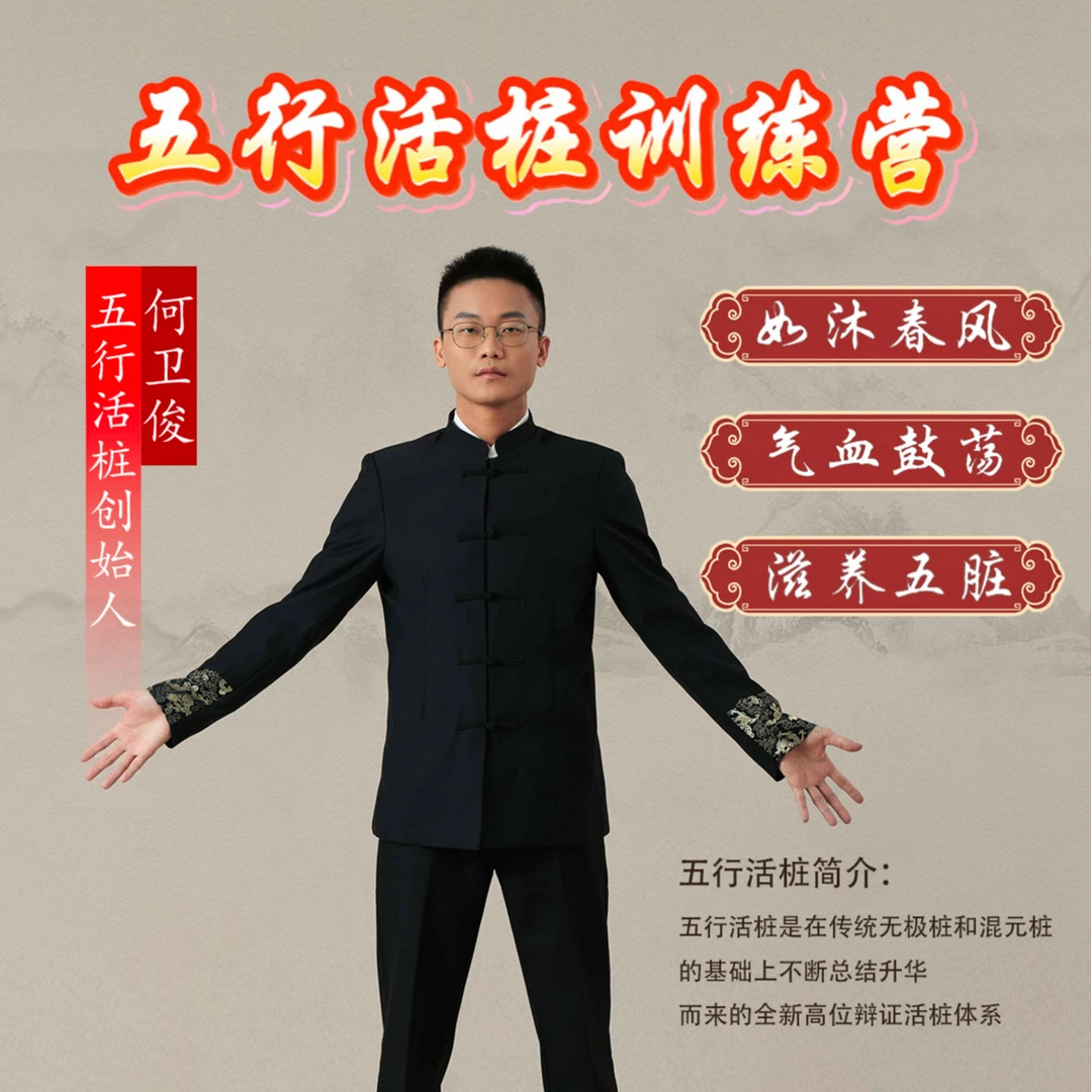 5天-站桩五行活桩训练营