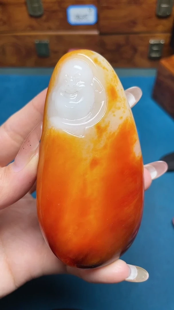 和田玉未镶嵌把件和田玉