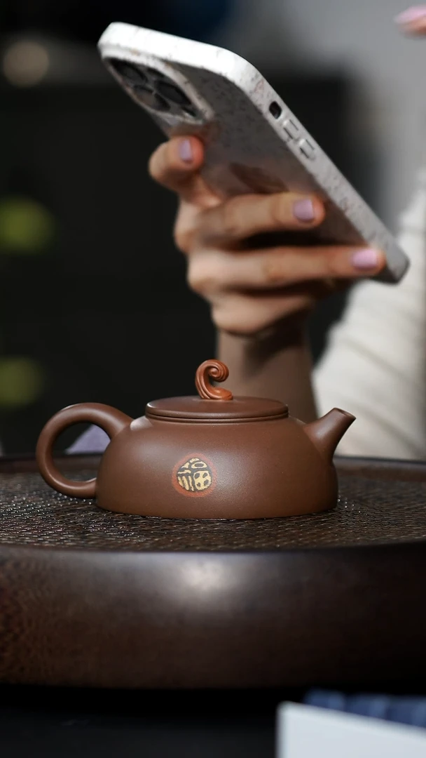 栩**生ZYX-0004博浪-紫泥绞泥-120cc