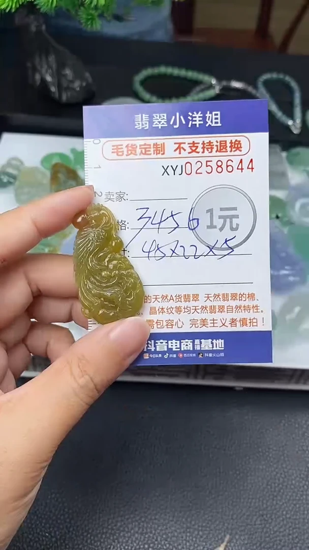定制翡翠未镶嵌毛货商品 不退换/ 8644