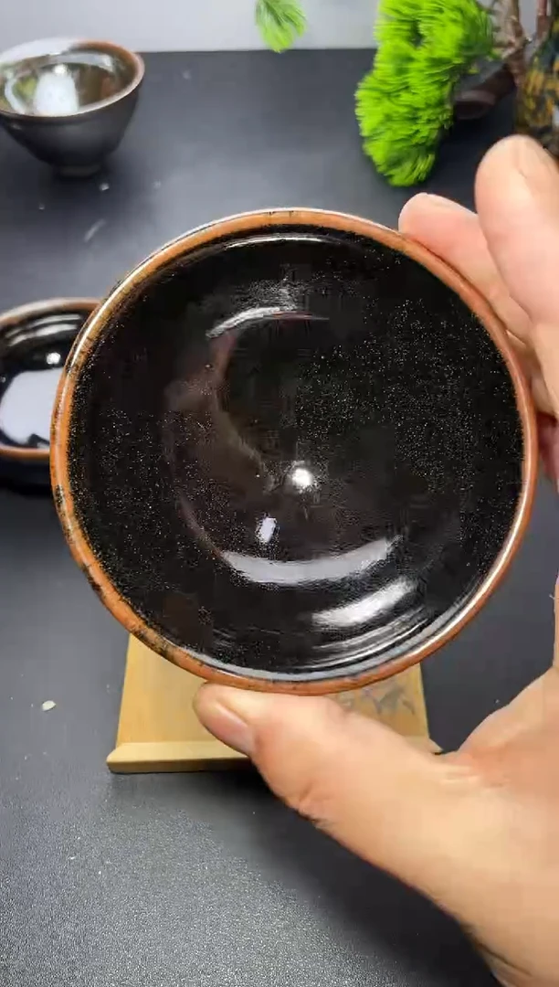 茶盏116叶紫建盏