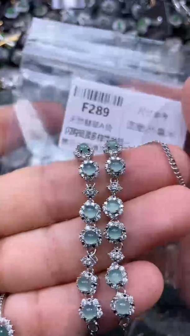 【闪购商品】翡翠颈饰未镶嵌F289手链 多样性发其一