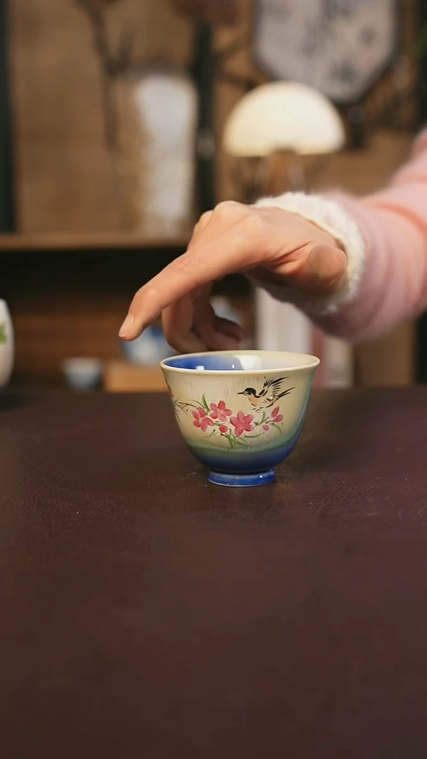 【闪购商品】景德镇陶瓷杯碗柴烧多人