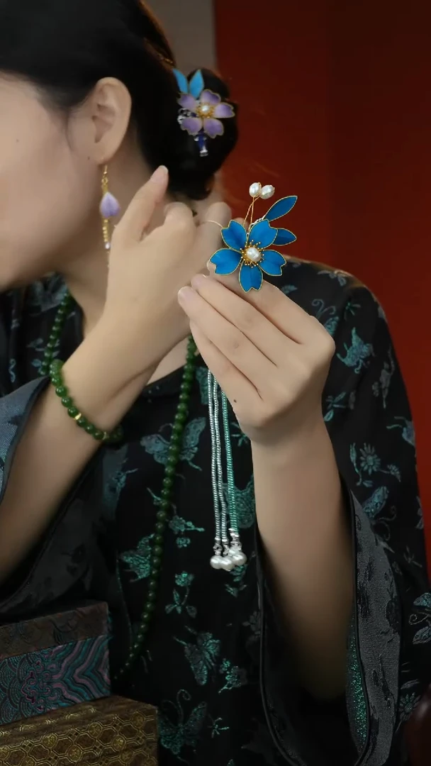 刺绣纯手工非遗国风饰品