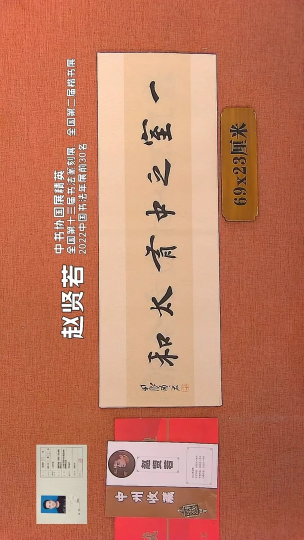【闪购商品】书法248    赵贤若老师书法作品