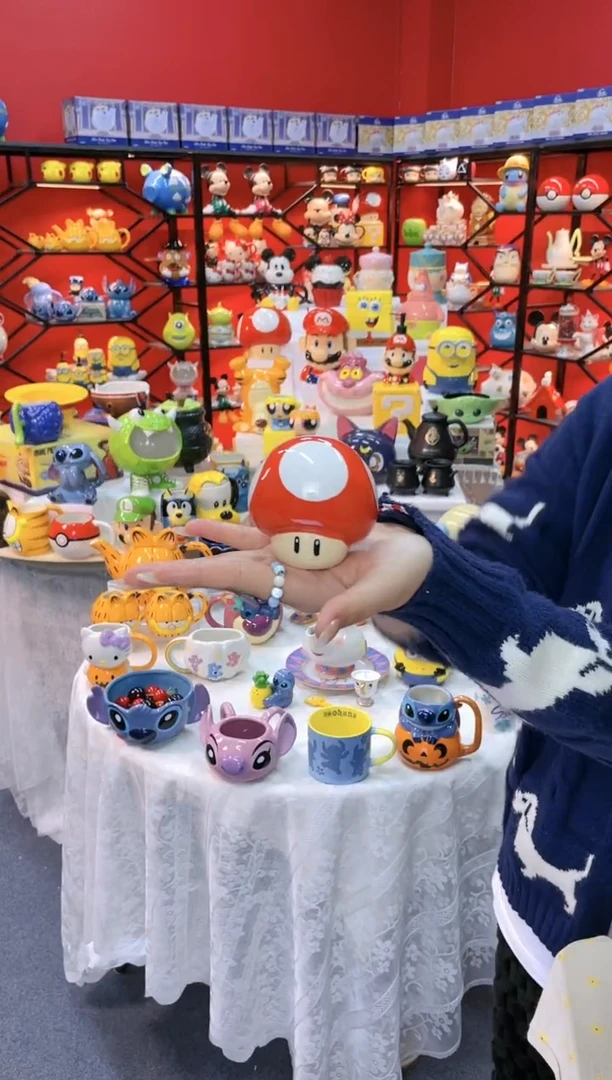 【闪购商品】1@@家用水杯陶瓷杯子