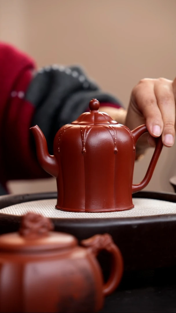 【闪购商品】紫砂茶壶大红袍筋囊凌波仙子