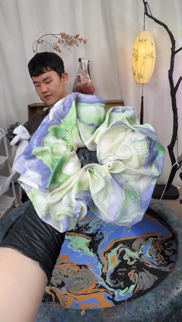 765 莫奈睡莲 山茶花发圈