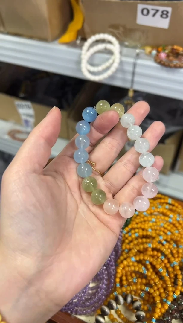 【闪购商品】水晶手链未镶嵌高品多宝水晶手串[1538]