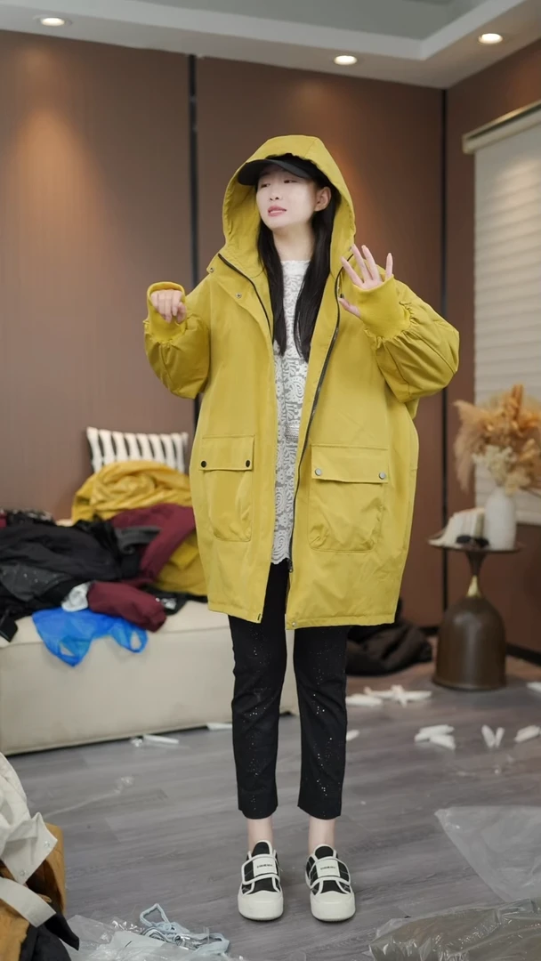 羊羔毛时髦微胖女装