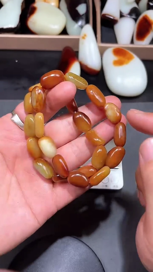 【闪购商品】和田玉手串未镶嵌YL-LL-2.6-6多样性发货