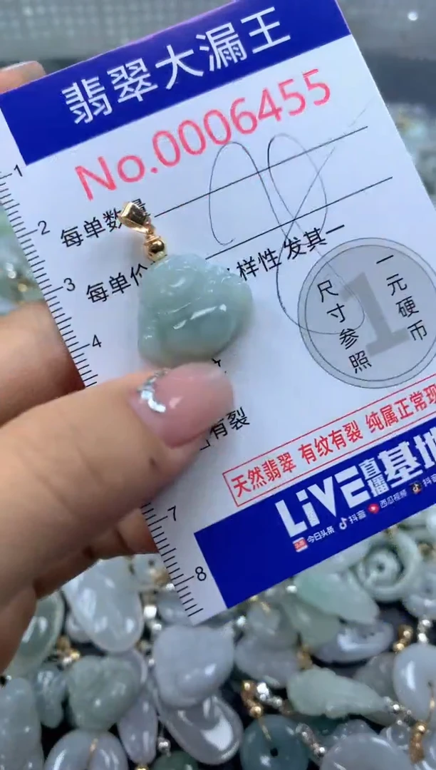 颈饰未镶嵌翡翠455
