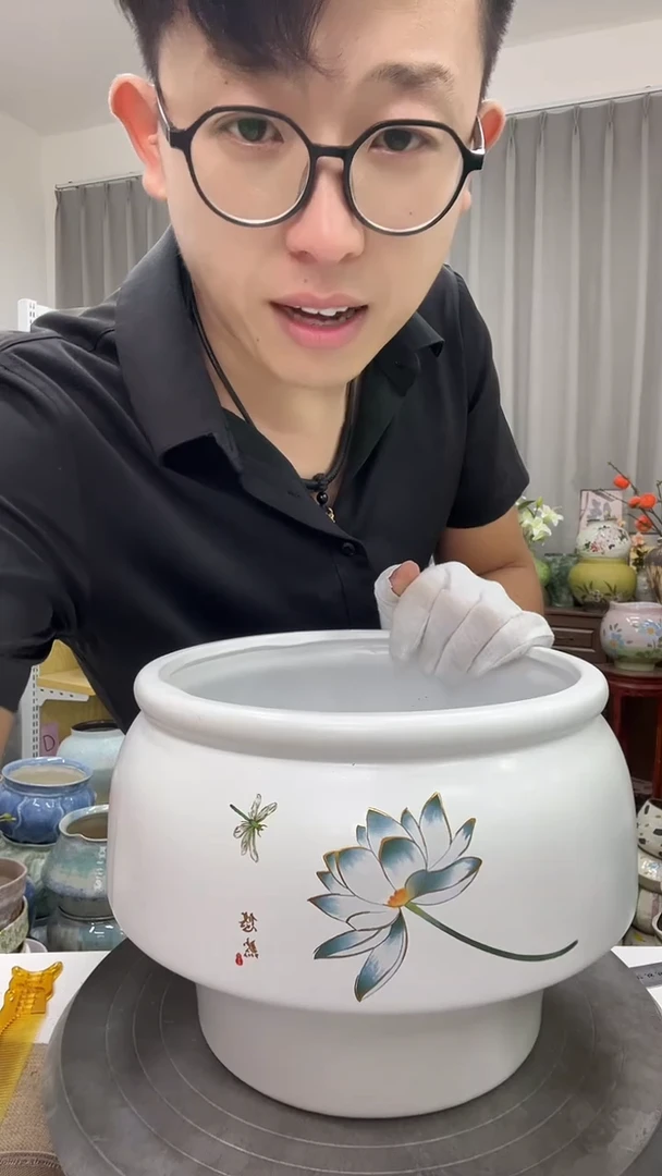 陶瓷花盆 9.8  直播链接