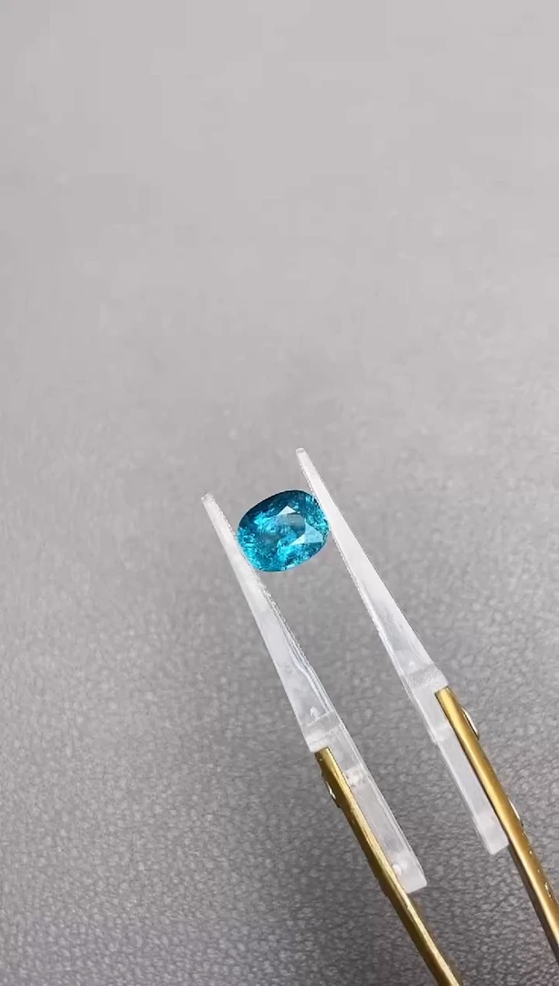 未镶嵌裸石碧玺1.9ct/霓虹拉贡/七天鉴赏