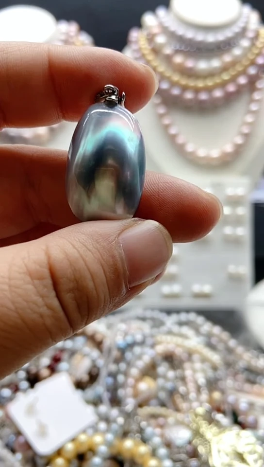 淡水珍珠未镶嵌颈饰1