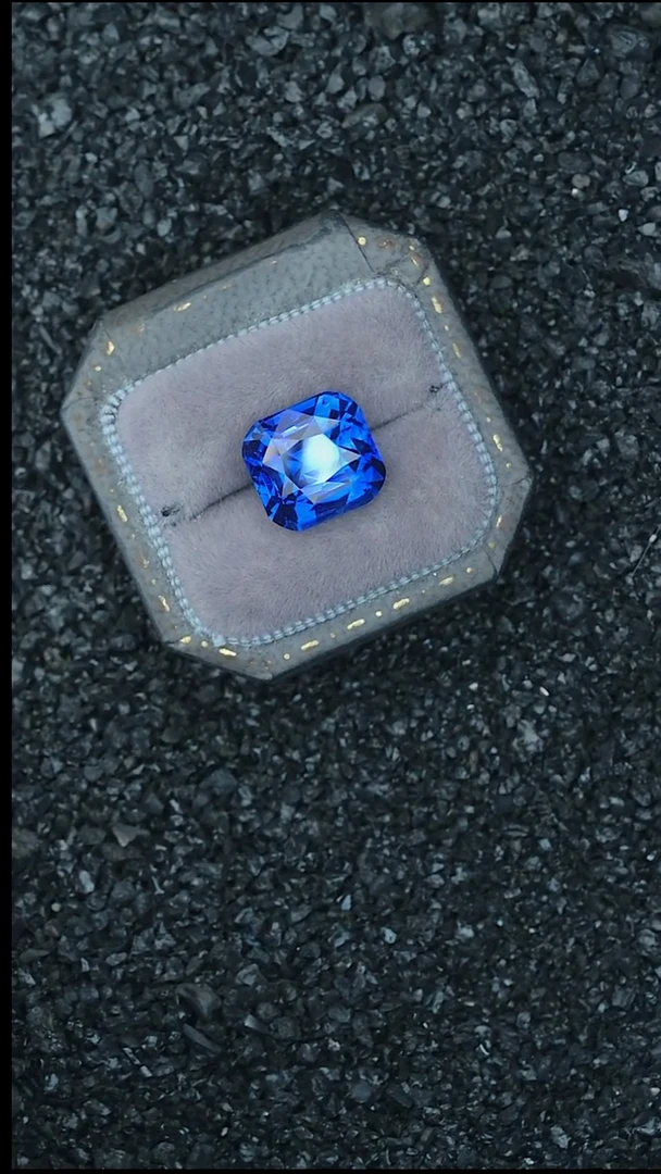 裸石蓝宝石6.58克拉