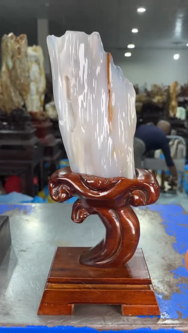 硅化玉摆件未镶嵌5