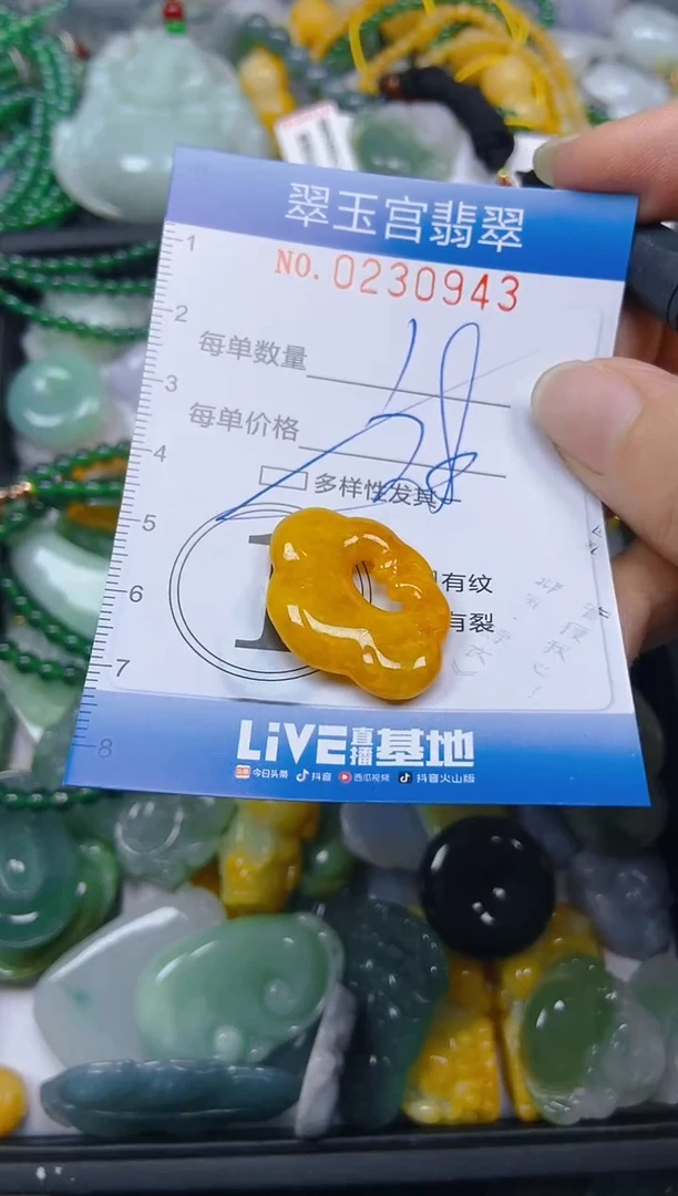 颈饰未镶嵌翡翠闪购C0230943多样性发其一