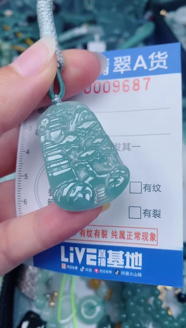 颈饰未镶嵌翡翠00009687