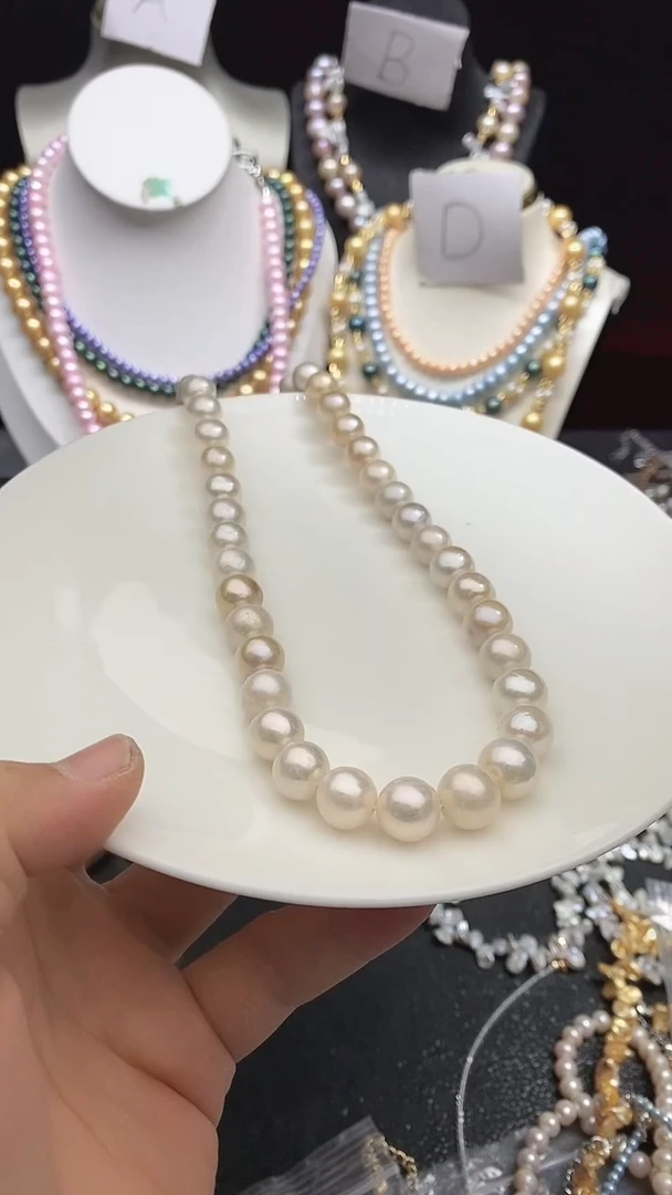 淡水珍珠未镶嵌颈饰分摊