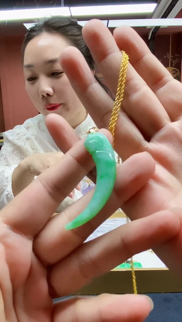 颈饰未镶嵌翡翠翡翠吊坠