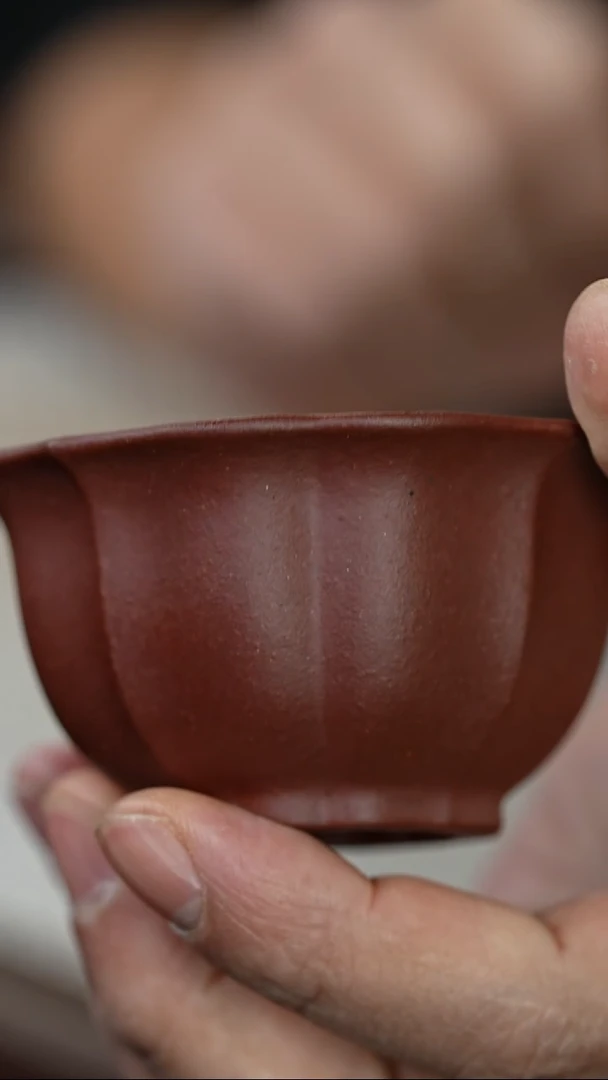 【闪购商品】紫砂其他@@aa13065小筋纹杯2