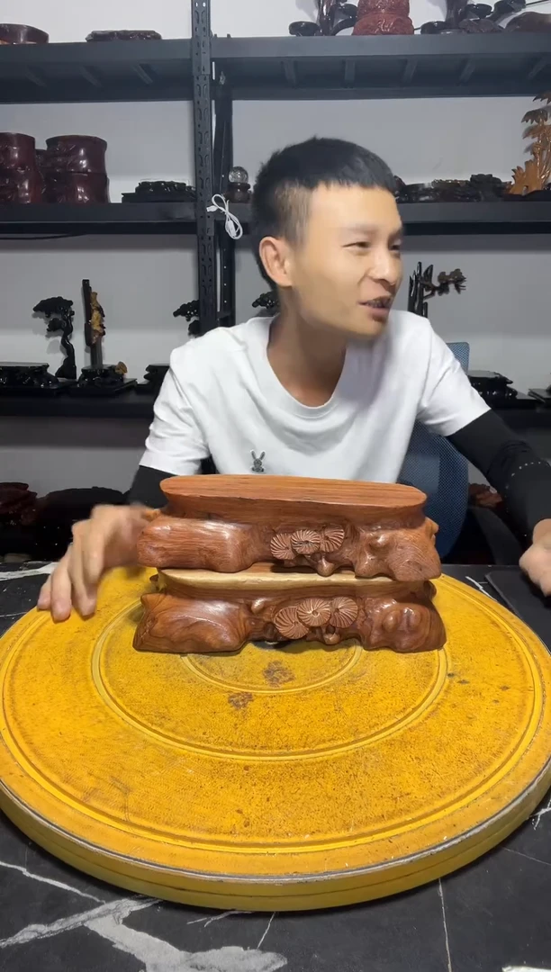 紫檀木类端景台顶**地038