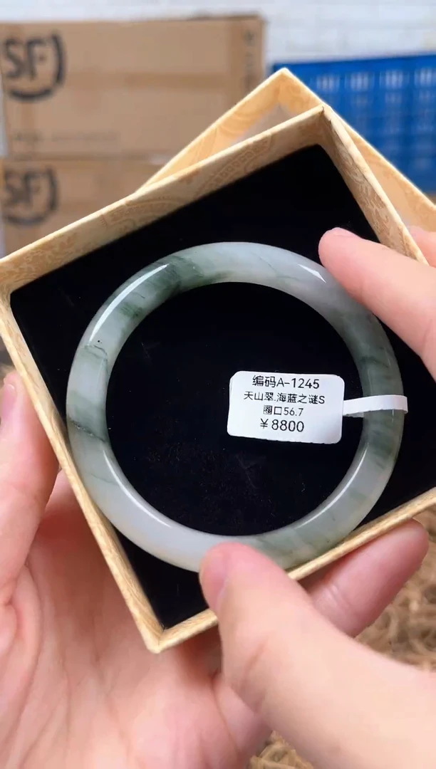 未镶嵌手镯石英质玉A1245