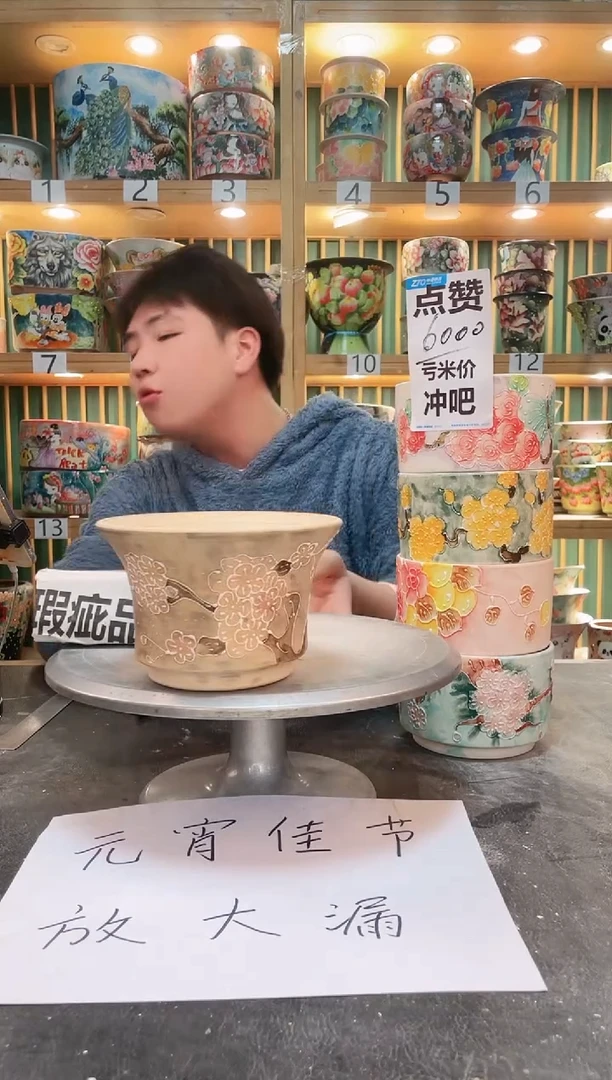 【闪购商品】瓷片默认微瑕一物一拍0213-008