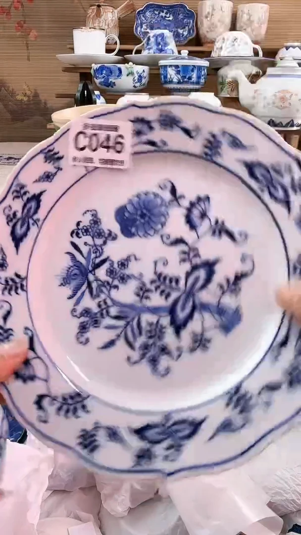 【闪购商品】瓷片多宝阁瓷器满18米包邮 C046