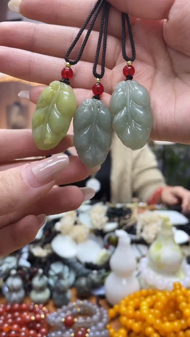 未镶嵌岫玉吊坠·多样性发货拍一发一