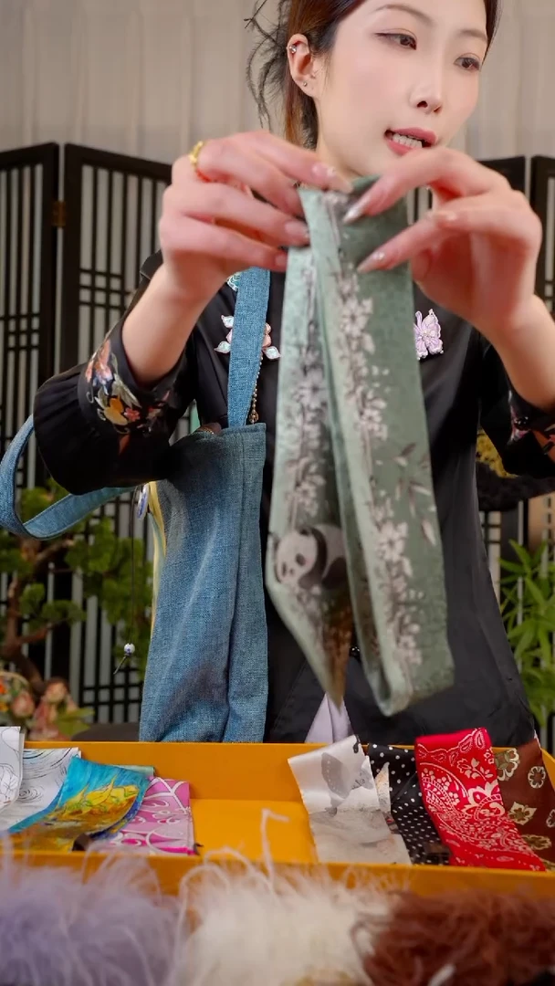 织绣乾*非遗苏绣手工饰品