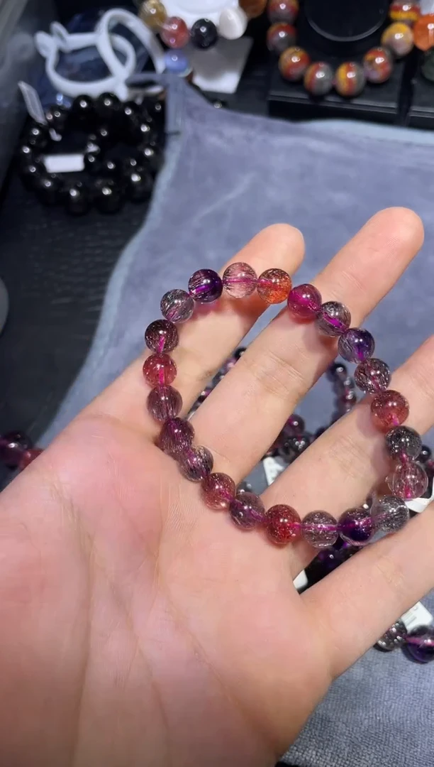 【闪购商品】水晶手链未镶嵌超七单圈A8.5（多样性发其一）