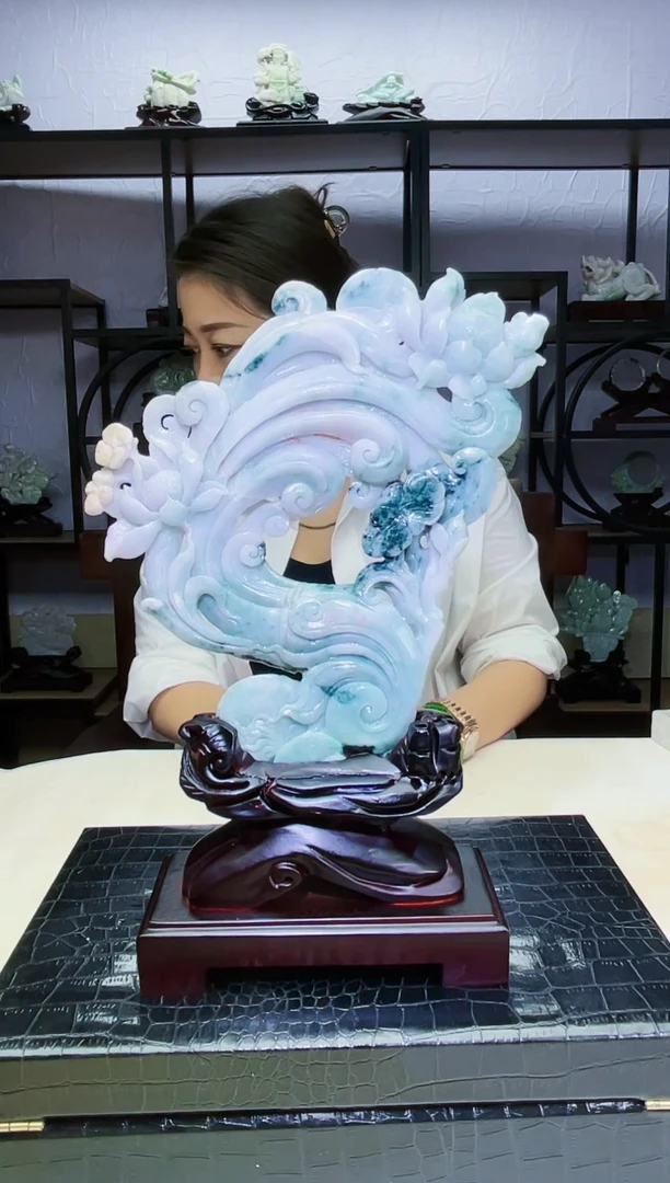 定制翡翠未镶嵌毛货05110035