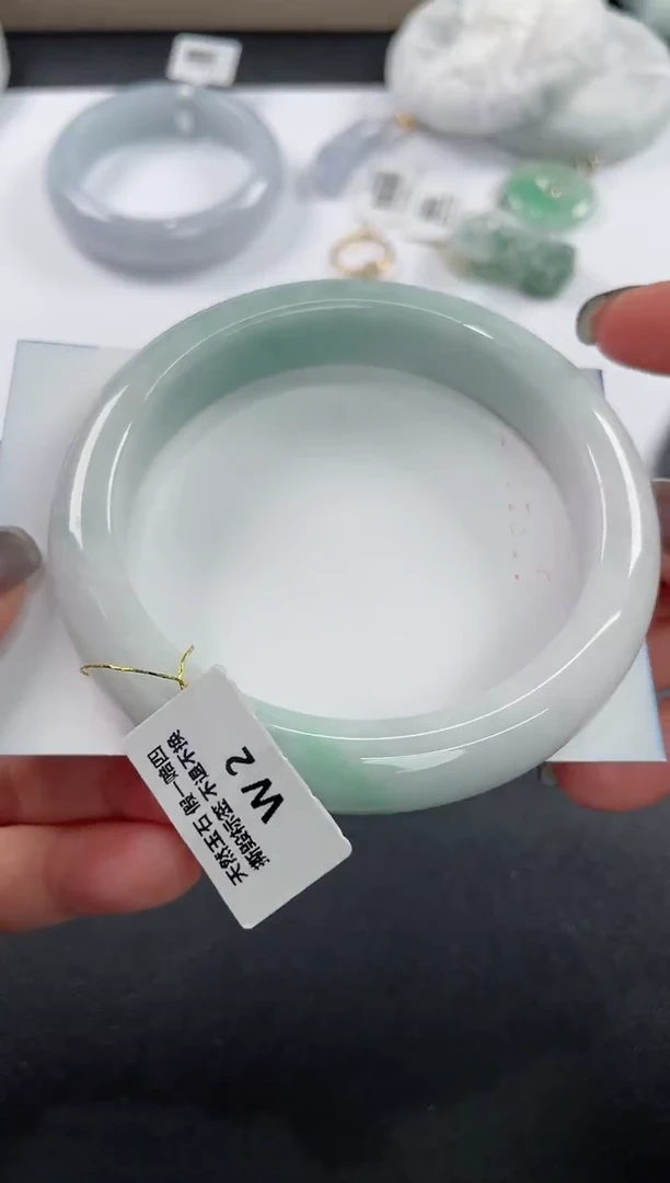 未镶嵌手镯翡翠基地发货H3486 59+