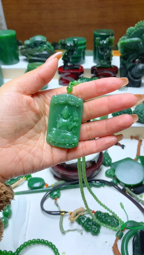 未镶嵌和田玉把件开*1