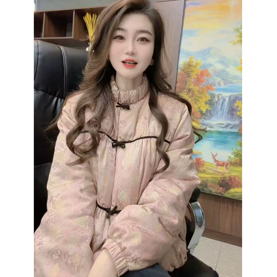 『仲夏夜之梦S』设计显瘦百搭时尚鹅绒服259856