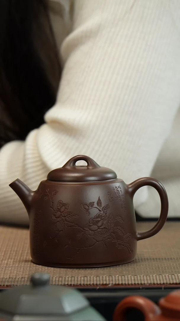 【闪购商品】紫砂茶壶老紫泥言念