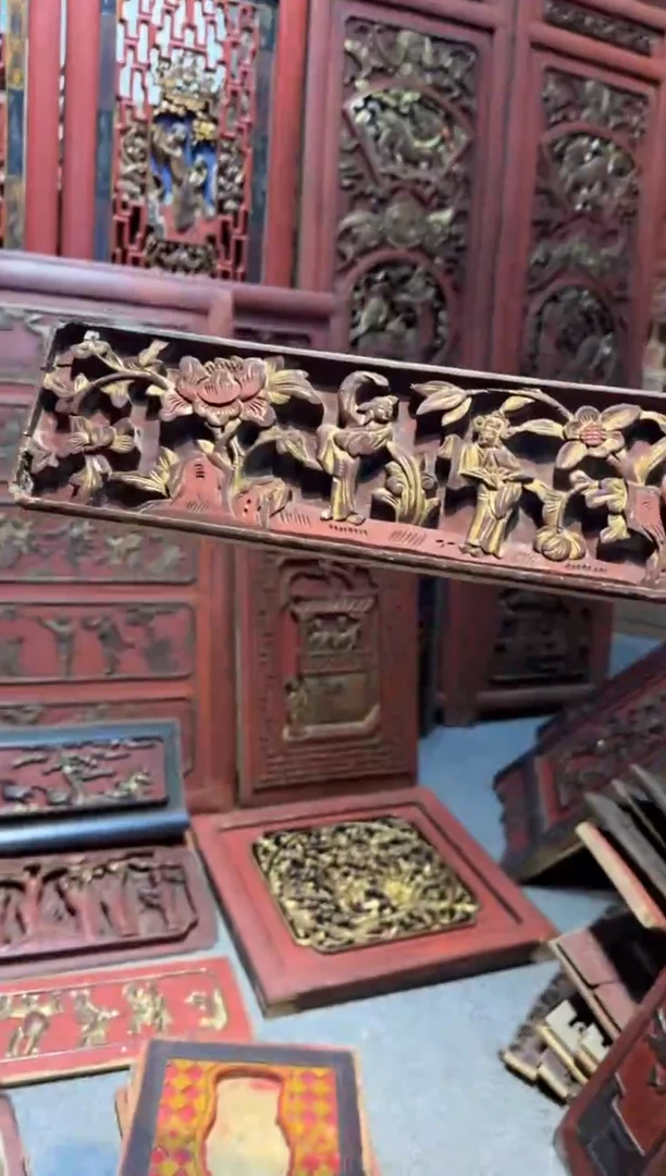 香榧木通*堂老木雕老物件