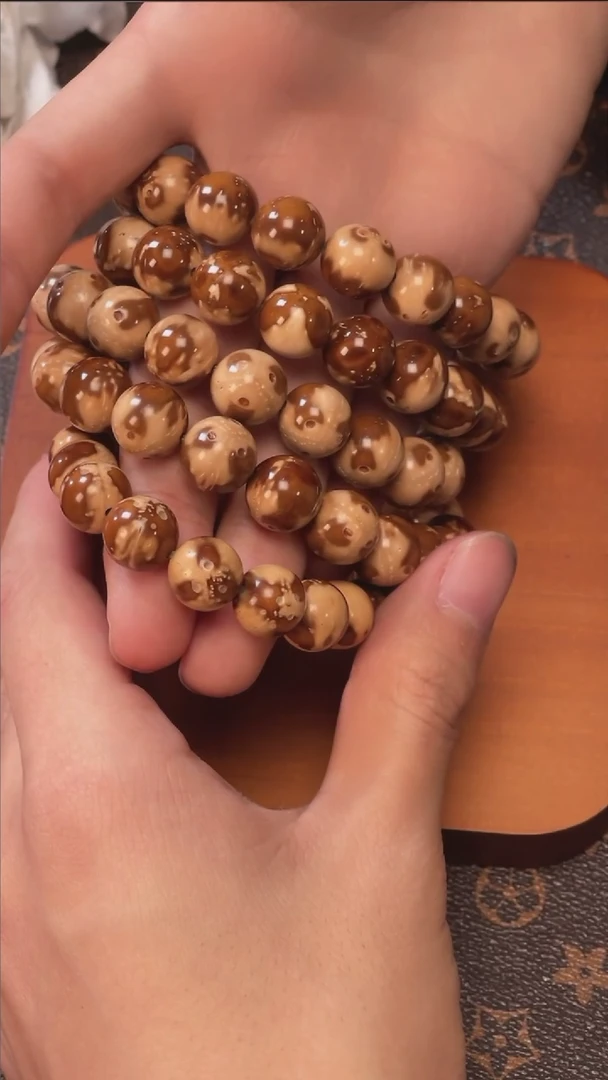 【闪购商品】紫金鼠手串精品紫金鼠熊猫纹2056