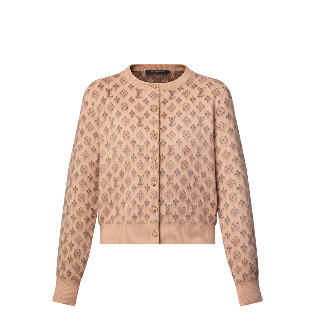 未使用 LouisVuitton/路易威登 MONOGRAM 拉绒开衫