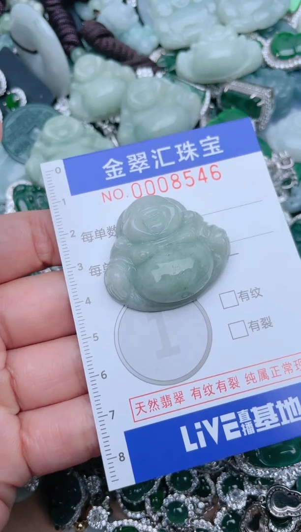 【闪购商品】翡翠颈饰未镶嵌8546.....1